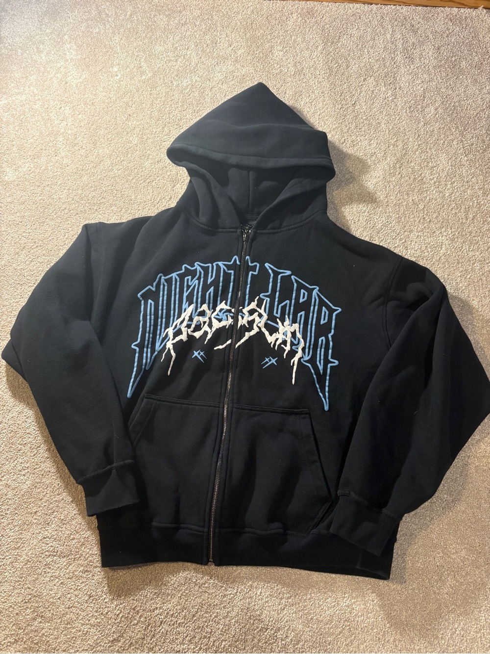 Pacsun x NL25h graphic hoodie